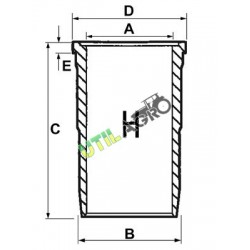 Camasa piston 22/35-211