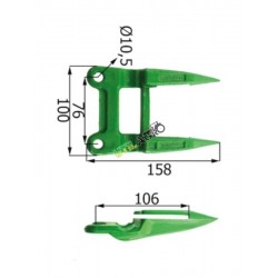 Deget dublu Z11228